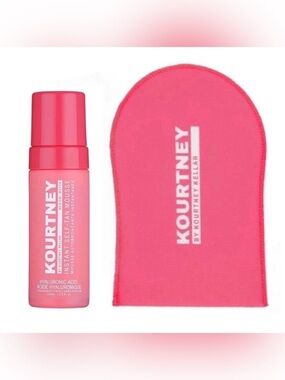 Kourtney Kellar Self-Tan Mousse with Mitt - Medium